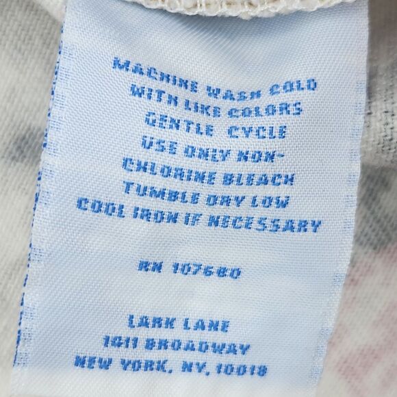 Lark Lane Denim Jean Jacket Womens Size 16 Multicolor Art To Wear Animal Print - Picture 6 of 6